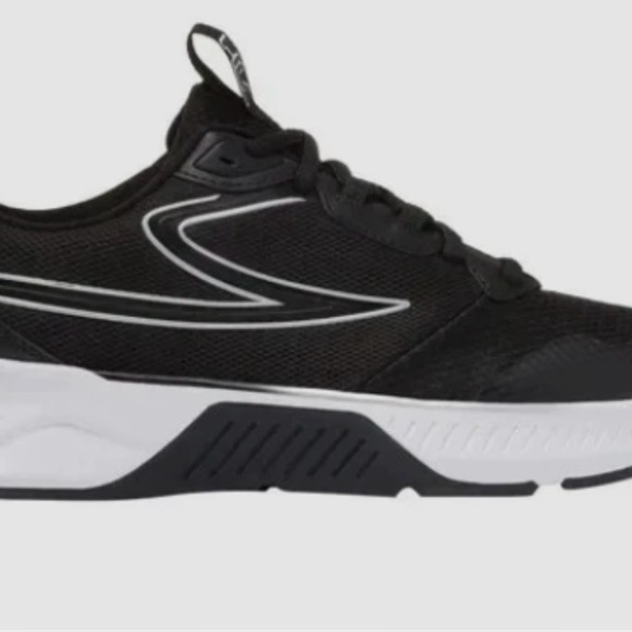 Fila Black and White Action Stride Energized Athletic Sneakers - Picture 2 of 6